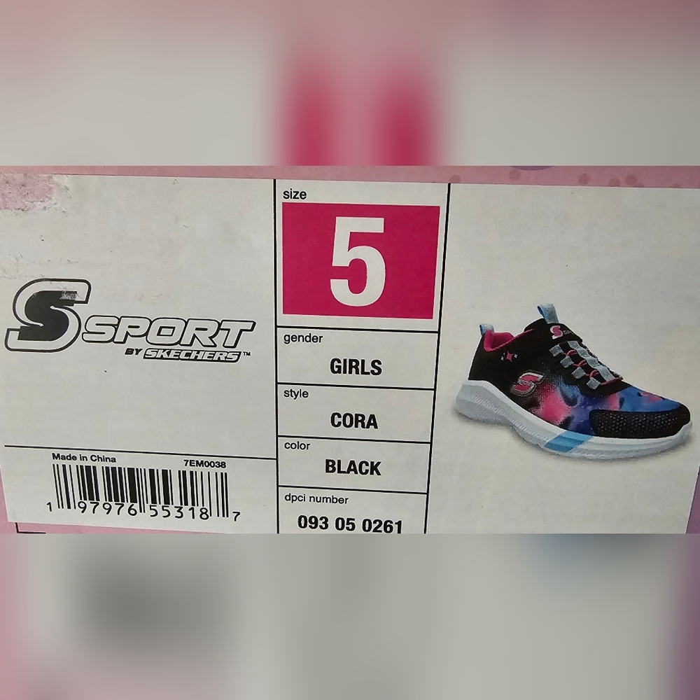 S Sport By Skechers Girl's Sneakers - Picture 5 of 6